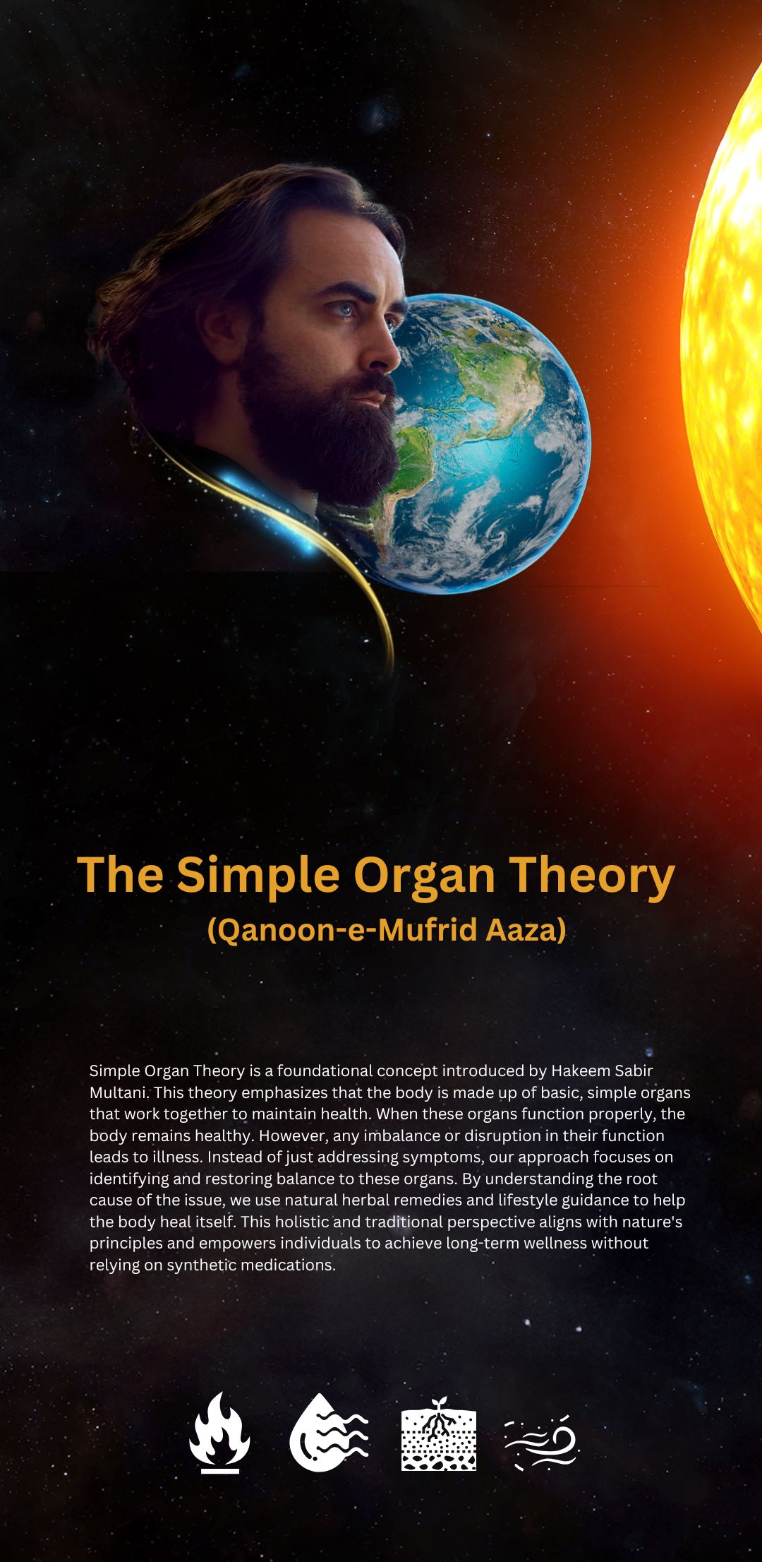 the simple organ theory (qanoon e mufrid aaza)